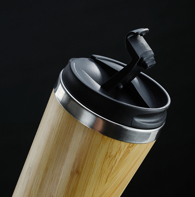 Bamboo Coffee Cup 70mm*130mm 450ml